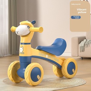 <span class=keywords><strong>Draisienne</strong></span> en plastique à quatre roues pour bébés et tout-petits de 1 à 3 ans – Jouet d'apprentissage de la marche - Product Image 4
