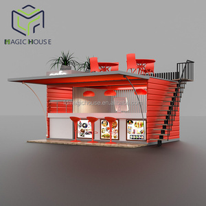 Contenedor de Cerveza Magic House, Contenedor de Envío de 20 pies/40 pies, Cafetería en Contenedor Portátil, Quiosco de Café - Product Image 4