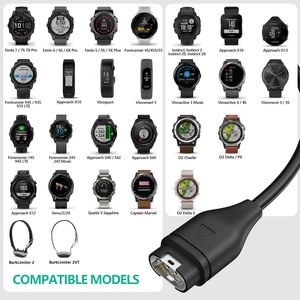 <span class=keywords><strong>C</strong></span>âble de charge rapide 3A de type <span class=keywords><strong>C</strong></span> mâle vers <span class=keywords><strong>USB</strong></span> pour montre intelligente <span class=keywords><strong>Garmin</strong></span> à 4 broches, haute précision, durable, pour ordinateur IOS et écouteurs - Product Image 3