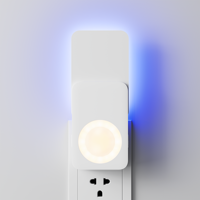 2025 Piège à mouches Solution de contrôle des insectes Plug in Home Use Lumières attrayantes pour les moustiques Mouches Mites Restaurants Cuisines