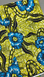 Nouvelle Arrivée Tissu Africain Imprimé Ankara Wax Véritable Garanti 100% Coton Vente Chaude - Product Image 2