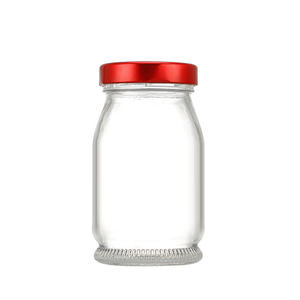 Nouvelle bouteille de bocal de conservation transparente en verre la plus vendue Perserve le conteneur de <span class=keywords><strong>confiture</strong></span> pour la cuisine - Product Image 4