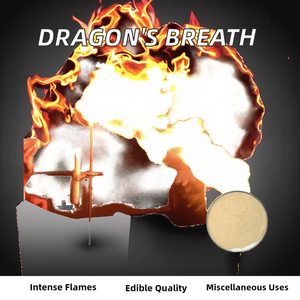 Nuevo Lote 2024 AORA Extracto Herbal Grado Alimenticio Polvo de Aliento de Dragón y Esporas de Lycopodium Club Moss, Embalaje en Botella 'Massive Flames' - Product Image 3