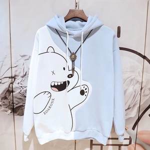 Sudaderas <span class=keywords><strong>con</strong></span> <span class=keywords><strong>capucha</strong></span> Unisex 2023 moda Streetwear <span class=keywords><strong>Pull</strong></span> Over Hoodies hombres Lovely <span class=keywords><strong>Bear</strong></span> Prints Patchwork suelta <span class=keywords><strong>Sudadera</strong></span> <span class=keywords><strong>con</strong></span> <span class=keywords><strong>capucha</strong></span> de gran tamaño hombres - Product Image 3