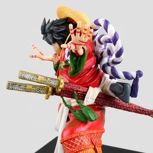 Nuevo estilo, figura de Anime de una pieza, Pirata <span class=keywords><strong>Kabuki</strong></span> TIENS Luffy, Kimono de cuarta Marcha, modelo de personaje de dibujos animados - Product Image 5