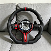 Volant de voiture en cuir adapté aux modèles BMW F10 F30 F01 F16 F20 F36 F22 F31M3 F80 M4 M6 X5 F15 E70 E71E83 E90 E60 E91
