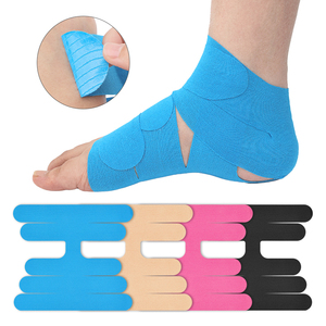 Nefes Alabilen Elastik Önceden Kesilmiş Pamuklu Kinesyoloji Bandı, Ligament ve Kas Maraton Kullanımı İçin - Product Image 2