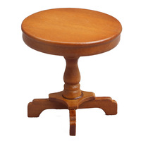 Mesa de centro redonda en miniatura para casa de muñecas, juego de 3 piezas, decoración de muebles de resina para escenas en miniatura, accesorio para casa a escala 1:12 para BJD
