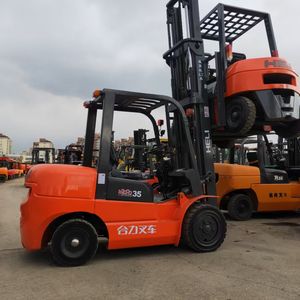 Carretilla elevadora diesel usada 90% nueva Alta Calidad 3,5 toneladas Heli carretilla elevadora sistema hidráulico de alta eficiencia de la venta de China - Product Image 2