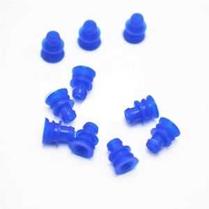 Tùy chỉnh EPDM SBR NBR cao su Cáp grommets tự động dây Gasket con dấu Silicone cao su máy giặt grommets cắm chủ phẳng con dấu - Product Image 6