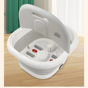마사지 홈 접이식 발 목욕 분지 스파 완전 자동 난방 일정 온도 적외선 살균 버블 서핑 - Product Image 1