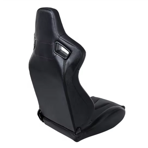 Универсальные гоночные сиденья из ПВХ с индивидуальным логотипом 1088 для автомобилей, низкий MOQ, модифицированные автомобильные сиденья - Product Image 4