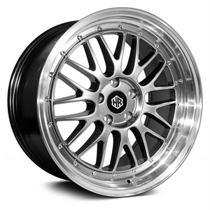 Jantes de voiture en alliage sur mesure de luxe 5x114.3 5x120 5x100 à lèvre usinée et à multiples rayons pour Mercedes BMW Audi - Product Image 4