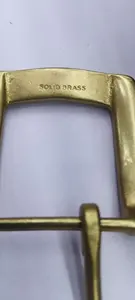 पुरुषों और महिलाओं के लिए नई शैली अनुकूलन योग्य ठोस पीतल बकल - Product Image 2