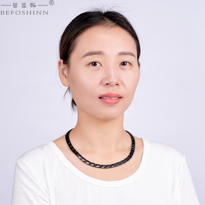 Luxe unisexe titane Germanium Bio lien chaîne collier à la mode Hip Hop <span class=keywords><strong>Rock</strong></span> santé énergie bijoux pour hommes pour les fêtes - Product Image 6