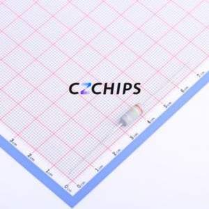 Résistance traversante MO1W-390K 5%-6T63, composant traversant THT, D4.5xL11mm, film d'oxyde métallique, 390kOhm, 5%, 350V - Product Image 1