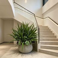 Rangkaian Tanaman Hijau Buatan Mewah Desain High-End untuk Dekorasi Rumah, Kantor, Toko, dan Sudut Ruangan