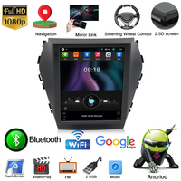 9,7 pulgadas 2din Android Car Radio estéreo para Hyundai Santa Fe 3 2013-2017 de Audio de coche GPS DVD del coche de navegación reproductor Multimedia