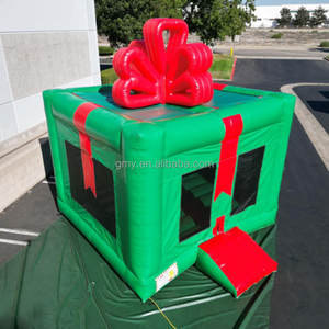 Structures de jeu gonflables GMY en forme de cadeau de Noël pour l'intérieur – Achetez un château <span class=keywords><strong>gonflable</strong></span> pour enfants - Product Image 2