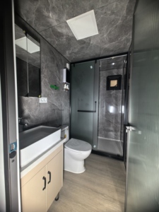 Casa Container Espandibile da 30 Piedi <span class=keywords><strong>con</strong></span> Tetto Pieghevole e Un Soggiorno, Design Moderno - Product Image 4