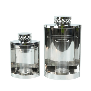 Lanterna Cimiteriale Moderna in Acciaio Inox Antiruggine, Portacandele Commemorativo, Vendita all'Ingrosso - Product Image 2