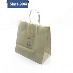 120gsm Low Cost Kraft Paper Rectangle Shape <b>Bag</b> Supermarket Side Gusseted Craft Paper <b>Bag</b> - Product Image 6