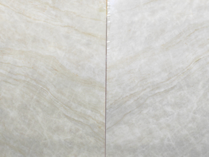 Dalles de pierre artificielle GOLDTOP de luxe polies 7006 Taj Mahal imprimées, surfaces blanches éthérées modernes pour salle de bain de luxe - Product Image 5