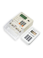 Compteur d'électricité intelligent prépayé monophasé compatible GPRS LoRaWAN STS IEC AMI avec écran LCD, précision de classe 1.0, courant maximal de 100A