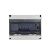 Boîtier de Combinaison Solaire ZCEBOX 6 Cordons, Boîtier de Jonction PV en Plastique IP65, Distribution Électrique avec Certification CE pour Système Solaire