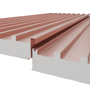 Panneaux muraux en aluminium pré-isolés économiques, faciles à installer pour les revêtements extérieurs et les systèmes de cloisons intérieures - Product Image 2