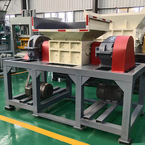 Máy Hủy Tài Liệu Nhựa Kim Loại Giấy Gỗ Máy Hủy Tài Liệu Kim Loại Phế Liệu Hai Trục Máy Cắt Miếng Bọt Biển Máy Nghiền XỐP Pu - Product Image 6