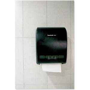 Distributeur de serviettes humides Boardwalk BWK29GREEN 12,31 x 9,31 x 15,94 mains libres avec finition noire 1/carton - Product Image 3