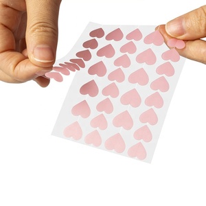 Adesivo per Acne impermeabile a forma di <span class=keywords><strong>cuore</strong></span> colorato naturale per <span class=keywords><strong>pelle</strong></span> di brufoli - Product Image 4