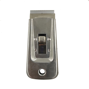 Outil de coupe en acier pour film de fenêtre de voiture, grattoir de <span class=keywords><strong>poche</strong></span>, grattoir rétractable pour vinyle, couteau de sécurité pour sol - Product Image 2