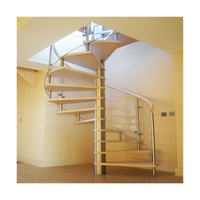 Escaliers en colimaçon en béton de nouveau style Prima Design nouveau modèle escaliers en colimaçon portables pour l'escalier en colimaçon unique extérieur