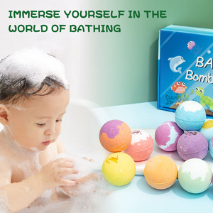 Bombes <span class=keywords><strong>de</strong></span> bain artisanales pour enfants avec jouets surprise, ingrédients 100% naturels, boule <span class=keywords><strong>de</strong></span> SPA hydratante - Product Image 2