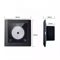 Lecteur RFID Wiegand RS485 RS232, lecteur de code QR intégré, lecteur de carte d'identité, lecteur de code QR pour contrôle d'accès aux portes