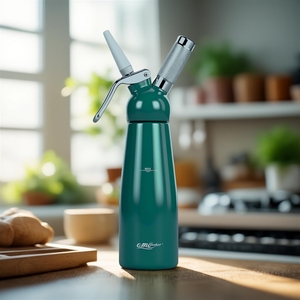 Outil culinaire innovant, distributeur de crème fouettée haute pression pour garnitures moelleuses et présentation culinaire gastronomique - Product Image 2