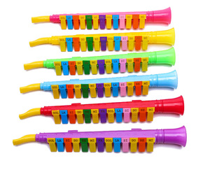 Harmonica portable rose 8 touches pour enfants, instrument de musique en ABS, jouet mélodica coloré 13 touches, vente en gros - Product Image 5