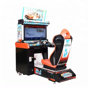 42 inç yarış arabası oyunu oyun makinesi sikke işletilen Outrun tarzı İngilizce dil dayanıklı Metal inşaat - Product Image 2