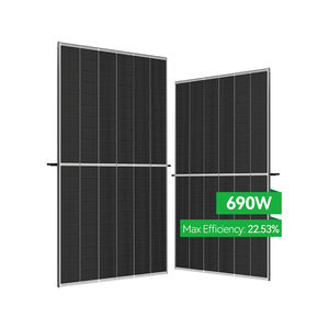 <span class=keywords><strong>Pannelli</strong></span> <span class=keywords><strong>Solari</strong></span> Bifacciali di Tipo N a Lunga Durata 680w 685w 690w 700w, Sistema Monocristallino ad Alta Potenza con Certificazione CE - Product Image 3