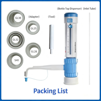 Dispensador de Botellas DispensMate-Pro de DLAB, Resistente a la Corrosión, Volumen Ajustable