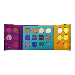 Chất Lượng Hàng Đầu OEM Làm Cho Thương Hiệu Của Riêng Bạn 24 Màu Eyeshadow Palette Với Nhãn Hiệu Riêng Mùa Xuân Màu Kem Eyeshadow