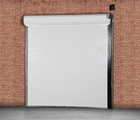 Volets roulants électriques automatiques modernes personnalisés Hanyu en acier et aluminium pour porte de garage extérieure, antivol, haute résistance au vent