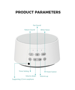 2019 <span class=keywords><strong>Amazon</strong></span> Top vendedor calmante Mini portátil ruido blanco durmiendo máquina de sonido para bebés - Product Image 5
