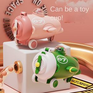 Adorable conception <span class=keywords><strong>d</strong></span>'avion Tritan bouteille <span class=keywords><strong>d</strong></span>'<span class=keywords><strong>eau</strong></span> en acier inoxydable tasse isolée sous vide pour les tout-petits école enfants ébullition Applicable - Product Image 4