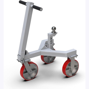 Manuel Tow römorkör römorkör 3500lbs karbon çelik PU tekerlekler için motosiklet RV tekne Jetski - Product Image 1
