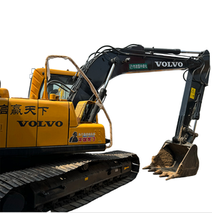 Excavatrice sur chenilles Volvo EC140DL 14 tonnes d'occasion, moteur, pompe, roulement, PLC, haute efficacité, testée, inspectée, garantie 1 an, en stock - Product Image 1