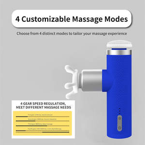 P9249 Nuevos productos <span class=keywords><strong>Idea</strong></span> 2025 Productos al por mayor Pistola de masaje Impresión personalizada Best Seller Facial Fascia Body Power Gun Masajeador Po - Product Image 2