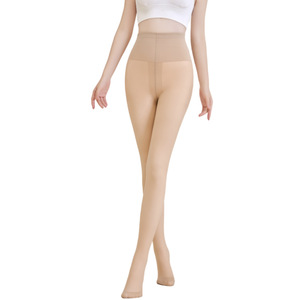 Pantaloni invernali da donna foderati <span class=keywords><strong>in</strong></span> <span class=keywords><strong>pile</strong></span> con bottone staccabile a due strati calze <span class=keywords><strong>collant</strong></span> da ragazza a vita alta Leggings <span class=keywords><strong>collant</strong></span> per donna - Product Image 2